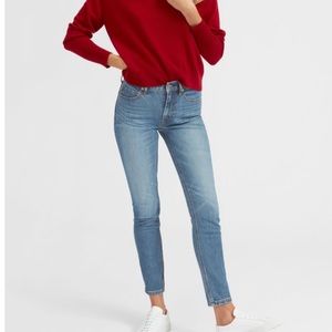 Everlane mid rise skinny jeans